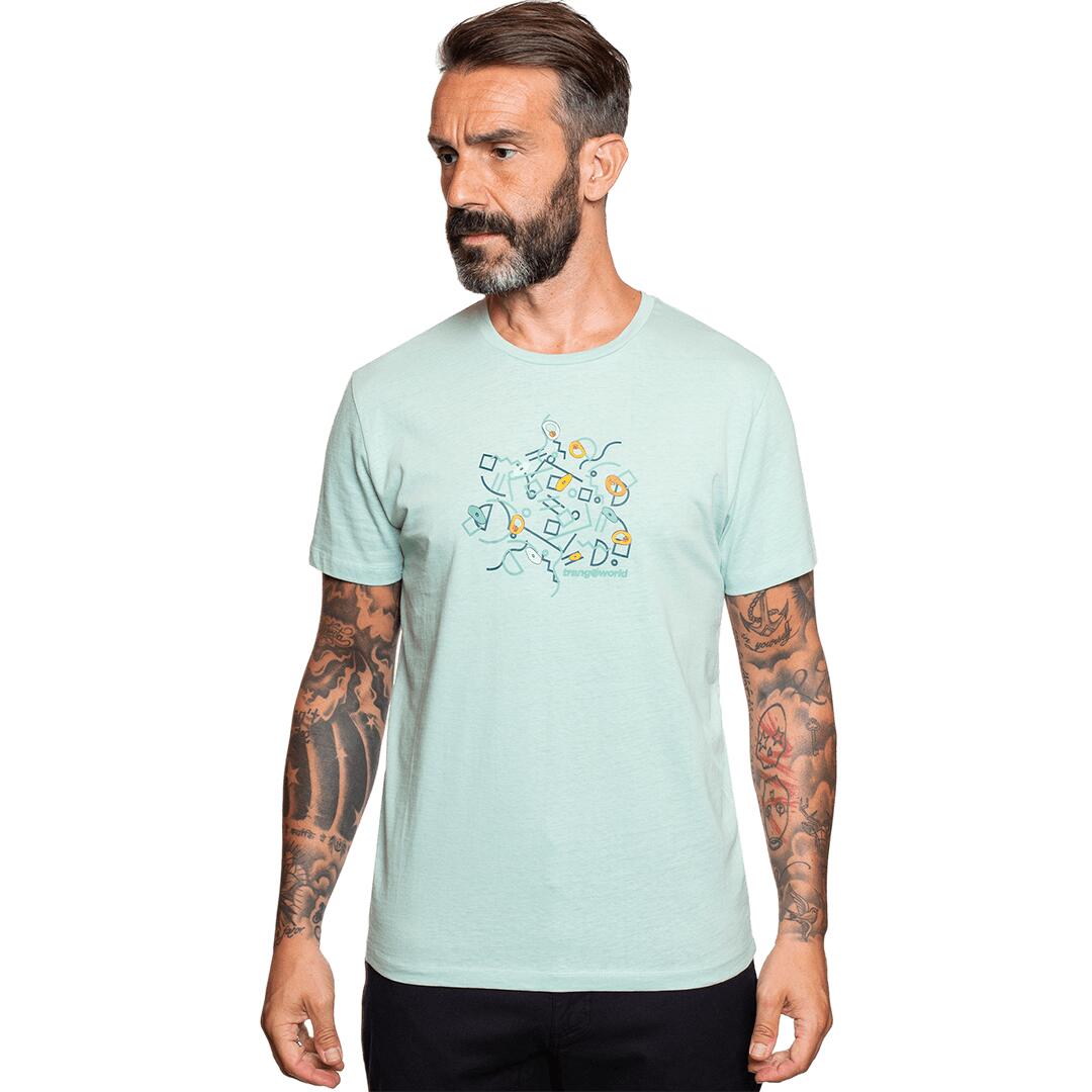 Camiseta para Hombre Trangoworld Feder Verde 3/6