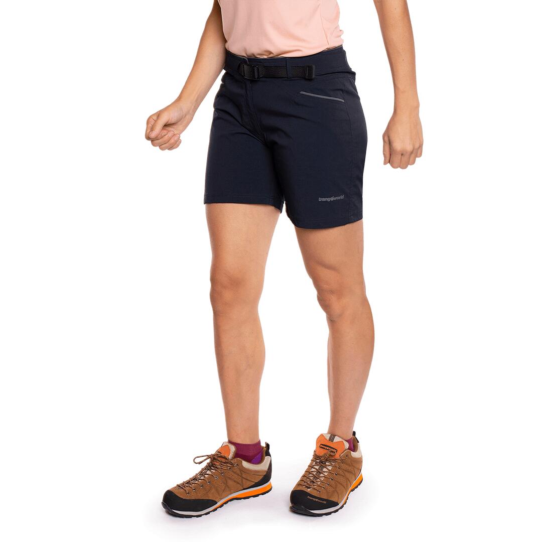Pantalones cortos para Mujer Trangoworld Maladeta vn Negro/Gris 3/6