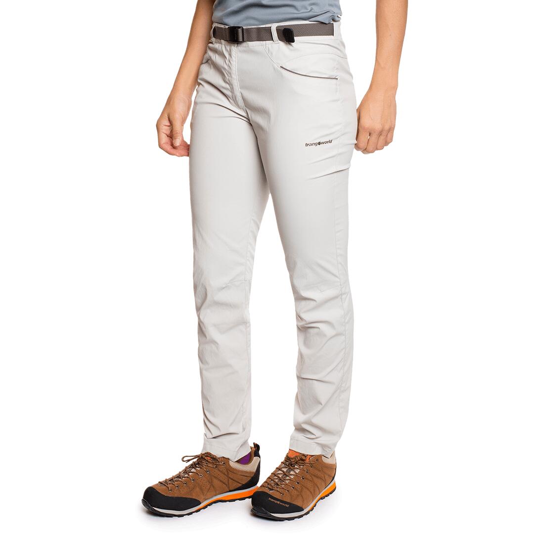 Pantalón para Mujer Trangoworld Hervas Gris/Verde protección UV+30 3/6