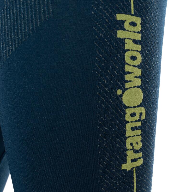 Pantalón pirata para Hombre Trangoworld Termes Azul/Verde