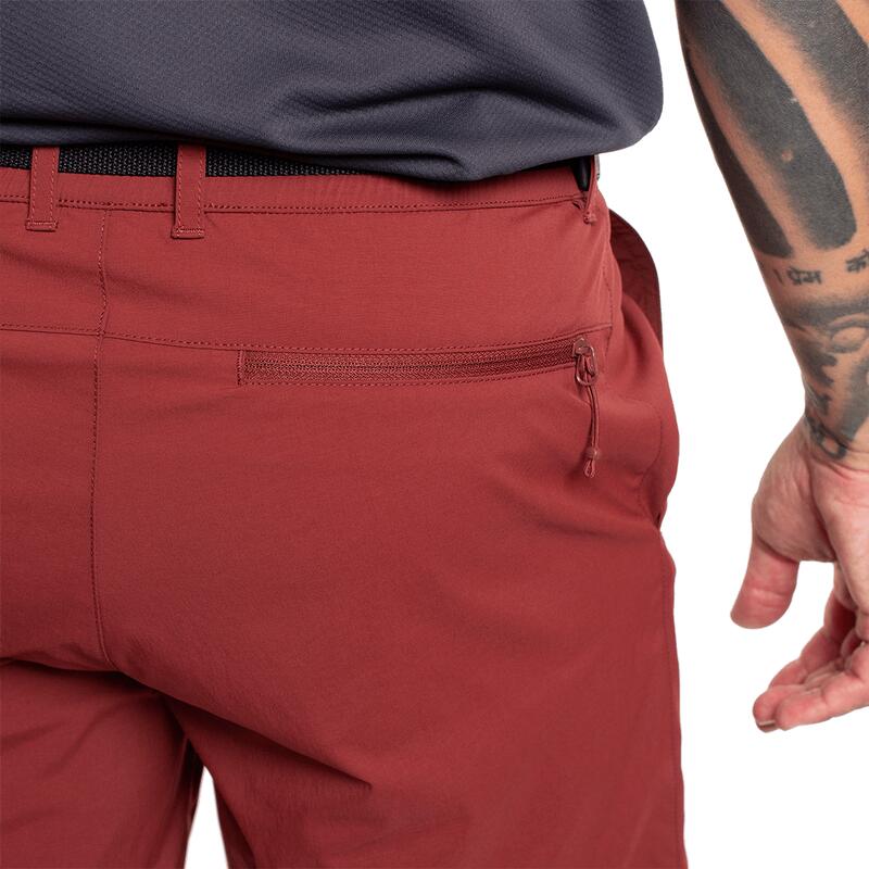 Pantalón corto para Hombre Trangoworld Laruns Marrón/Negro