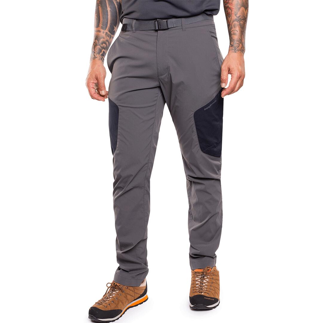 Pantalón para Hombre Trangoworld Cirat Gris/Negro protección UV+30 3/6