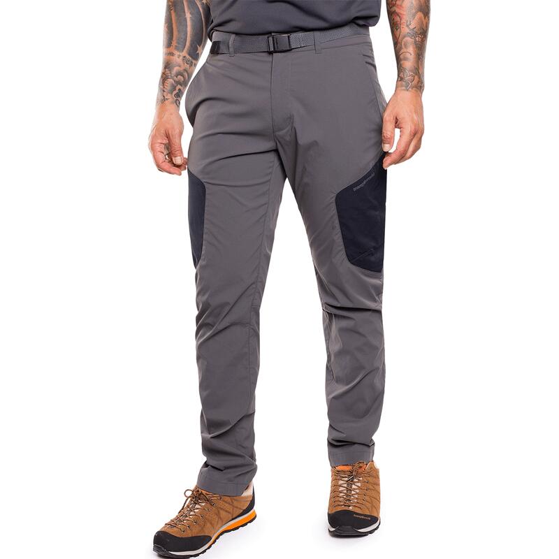 Pantalón para Hombre Trangoworld Cirat Gris/Negro