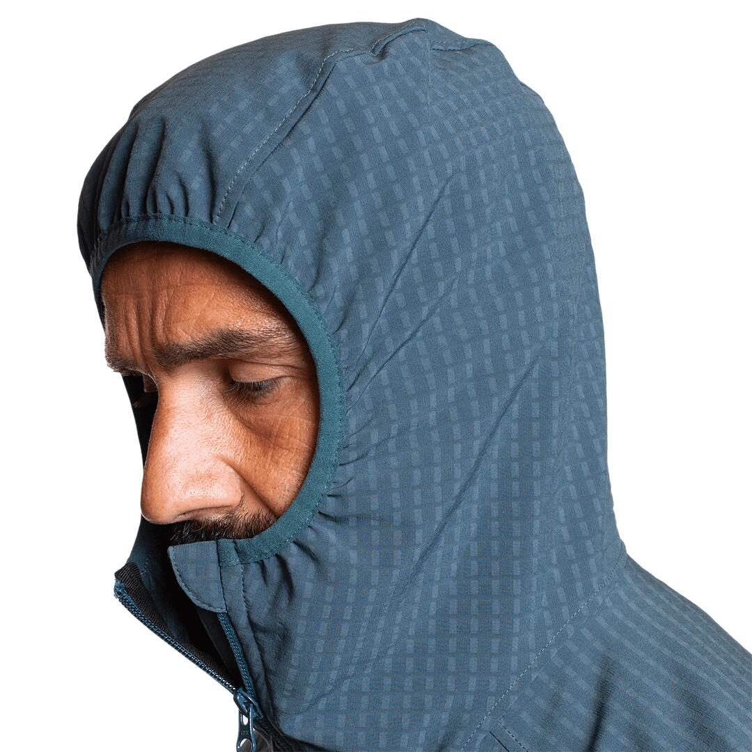 Softshell para Hombre Trangoworld Chamar Azul/Negro 5/7
