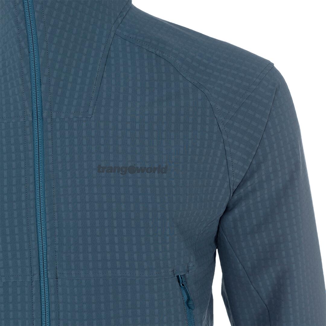 Softshell para Hombre Trangoworld Chamar Azul/Negro 2/7