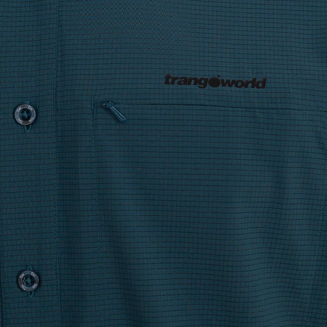Camisa mangas cortas para Hombre Trangoworld Esera vn Azul/Gris 2/6