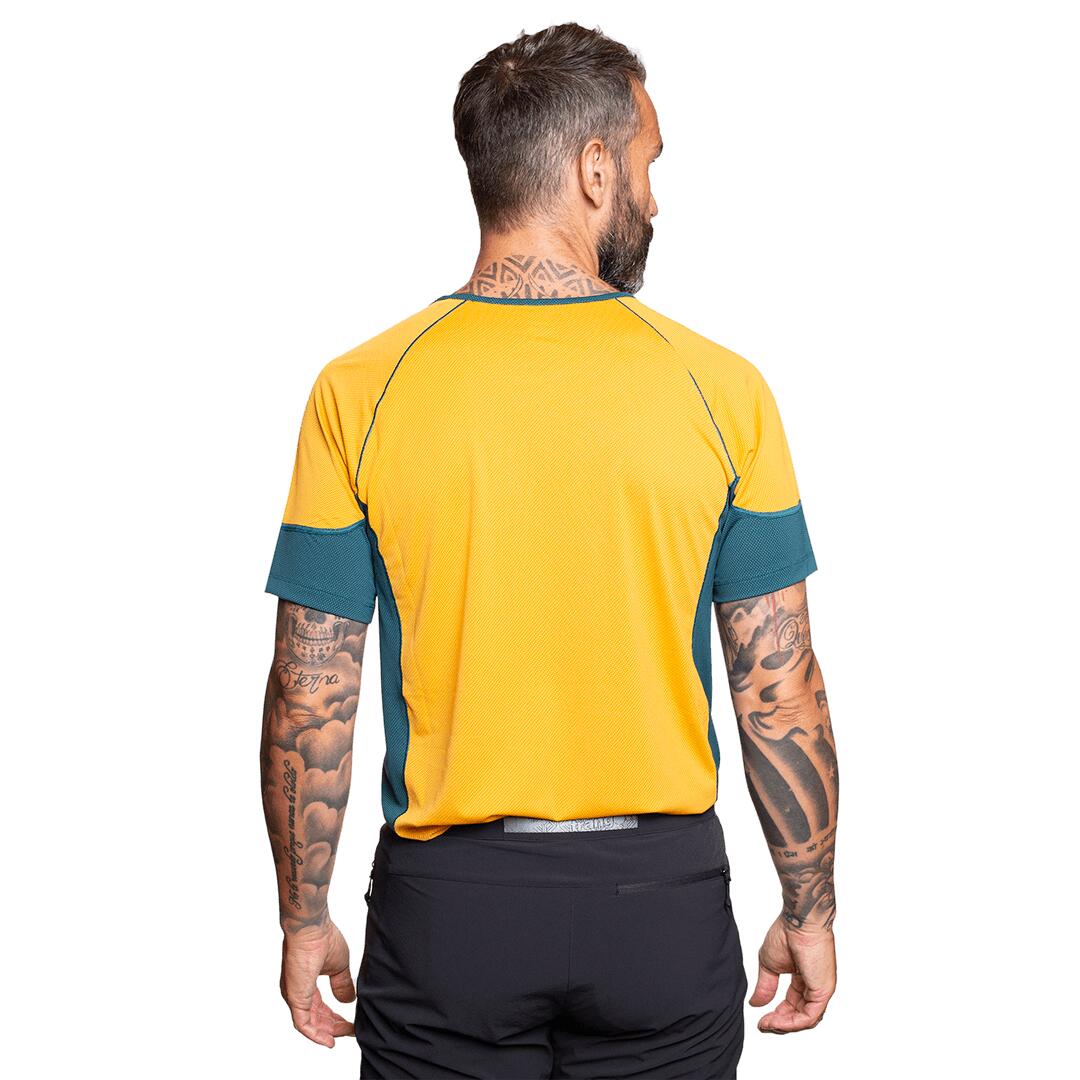 Camiseta para Hombre Trangoworld Rapi Naranja/Azul 4/6