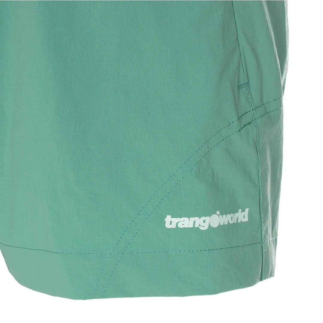 Pantalones cortos para Mujer Trangoworld Bamba Verde 2/6