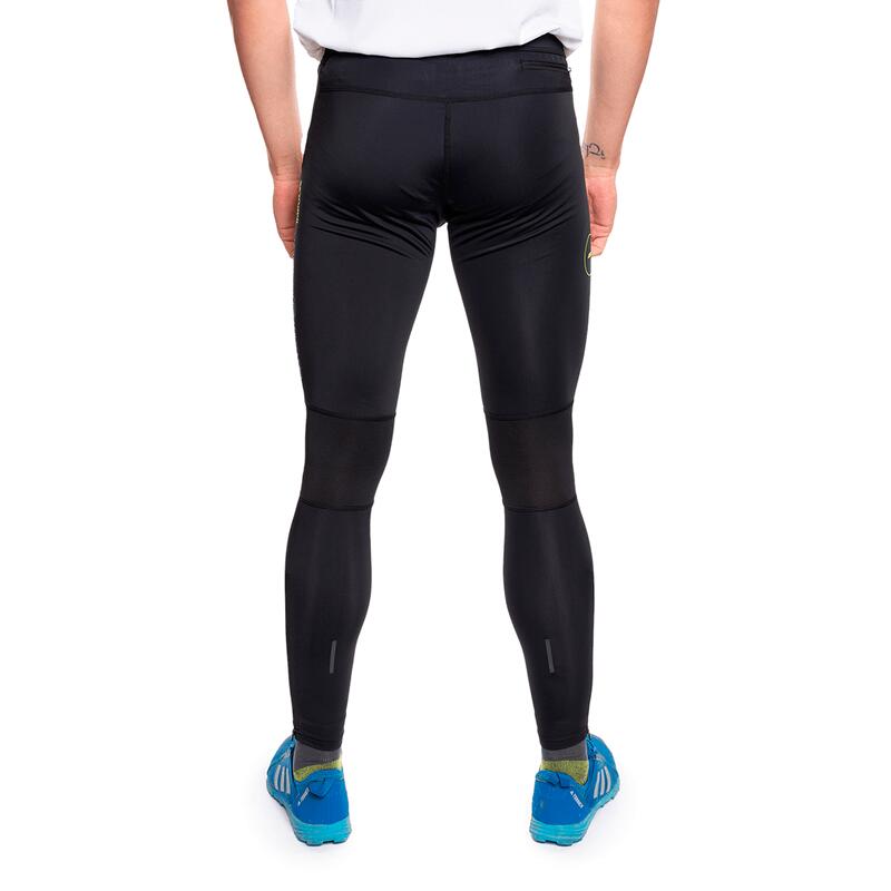 Malla larga para Hombre Trangoworld Anaga Negro/Verde/Negro protección UV+30