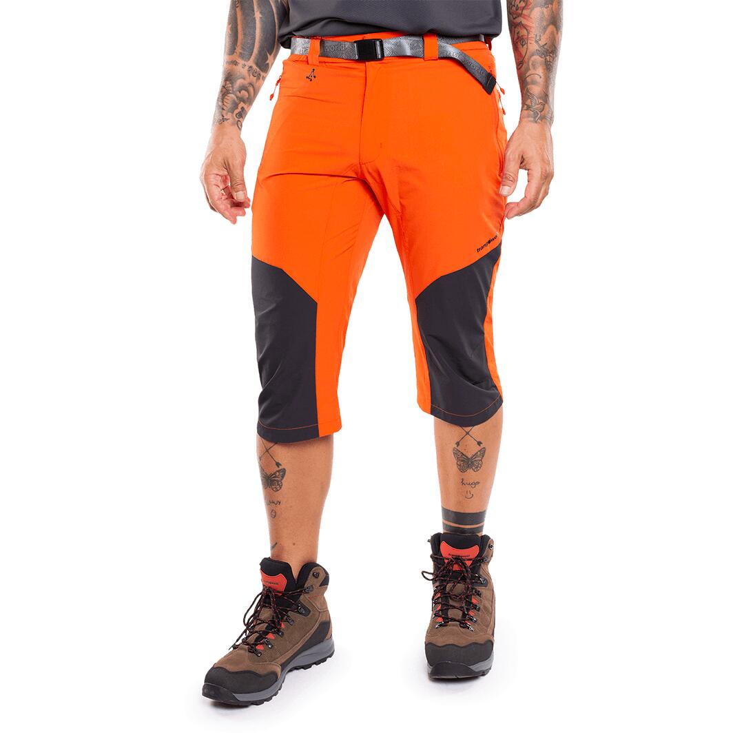 Malla pirata para Hombre Trangoworld Tanzen th Naranja/Negro protección UV+30 3/6