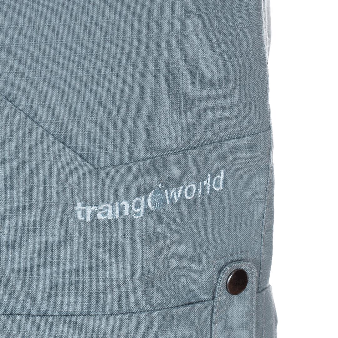 Pantalones cortos para Mujer Trangoworld Andraz Gris/Negro 2/6