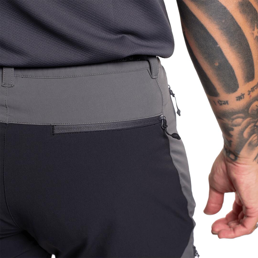 Pantalón para Hombre Trangoworld Kasu th Gris/Negro/Negro 5/6