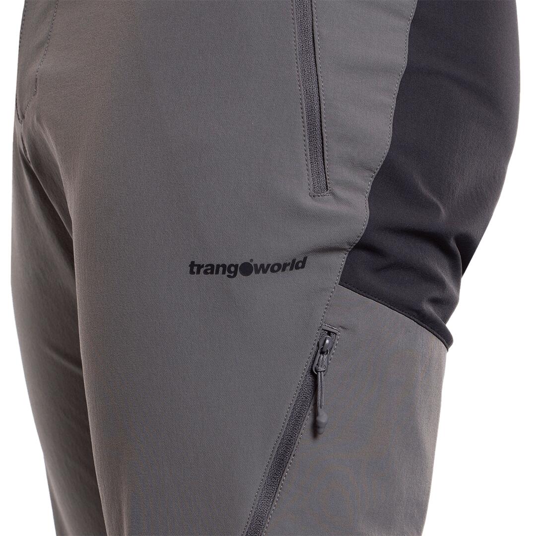 Pantalón para Hombre Trangoworld Kasu th Gris/Negro/Negro 6/6