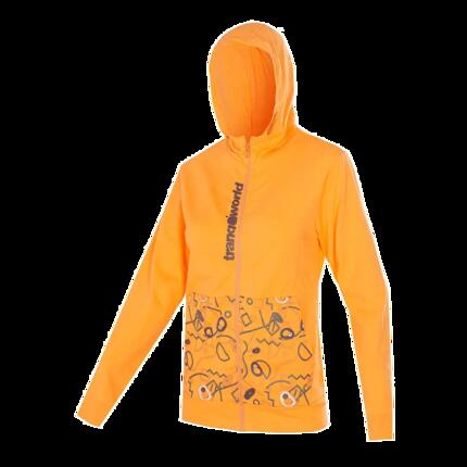 Sudadera con cremallera para Mujer Trangoworld Rozes Gris