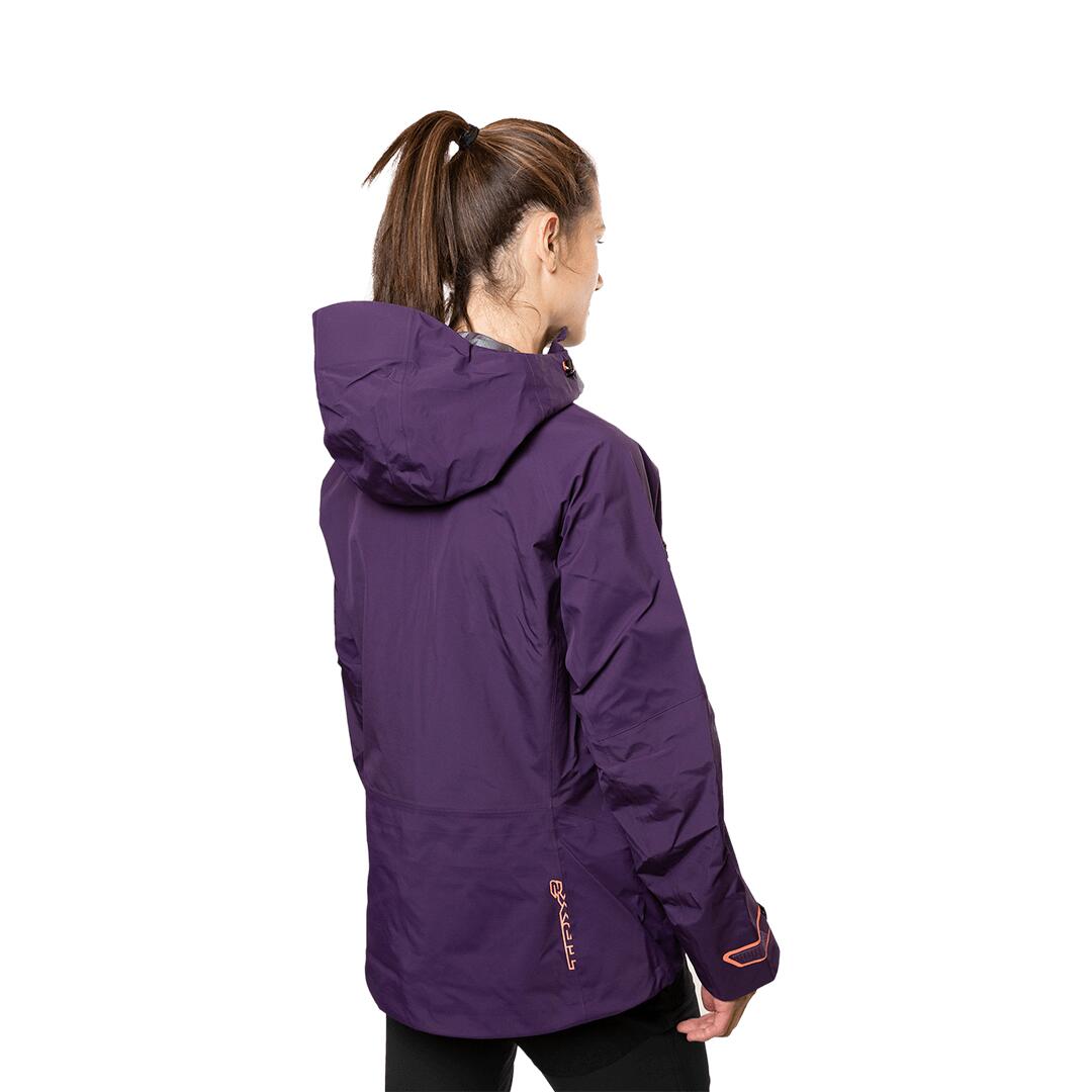 Chaqueta para Mujer Trangoworld Trx2 shell wm pro Morado/Rosa/Negro Impermeable 4/7