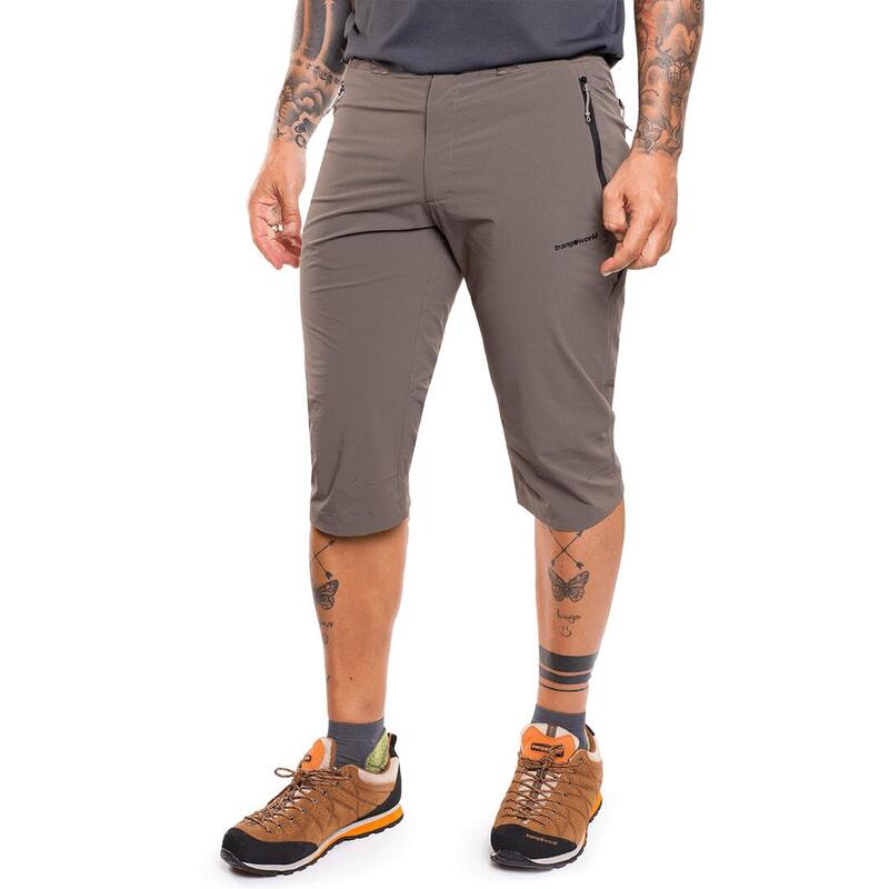 Pantalón pirata SIERO de Hombre Marrón bungee