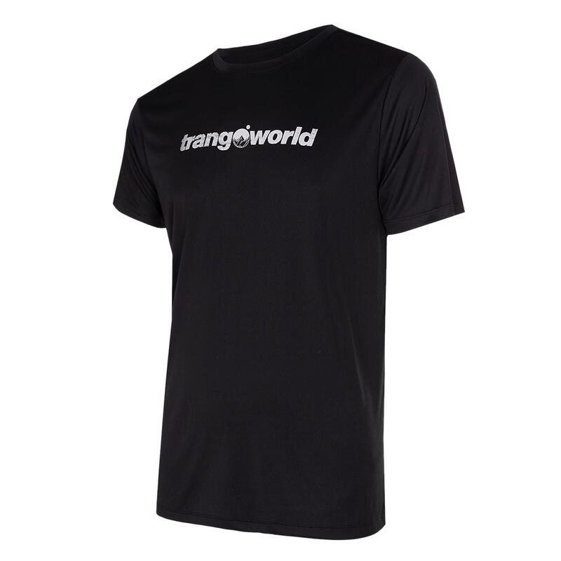 Camiseta de manga corta para Hombre Trangoworld Cajo th Negro