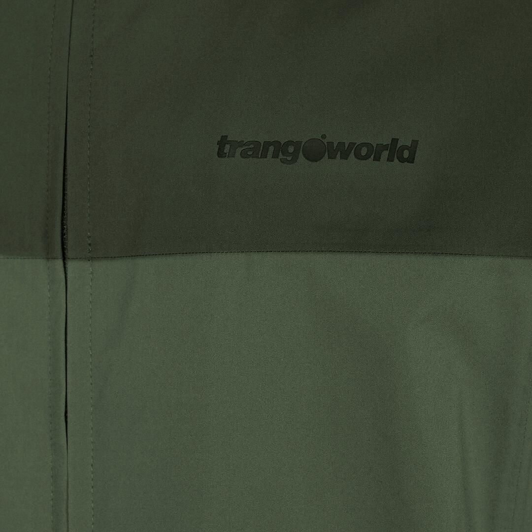 Chubasquero para Hombre Trangoworld Speke th Verde/Verde Impermeable 2/3