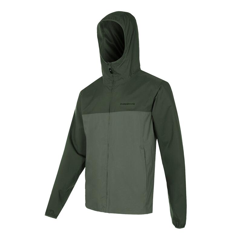 Chubasquero para Hombre Trangoworld Speke th Verde/Verde Impermeable