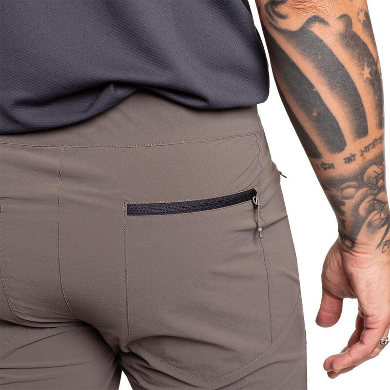 Pantalón pirata SIERO de Hombre Marrón bungee