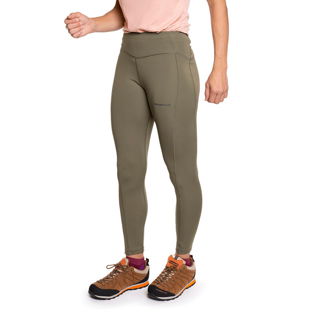 Mallas leggings larga para Mujer Trangoworld Tarcu vn Verde 3/6