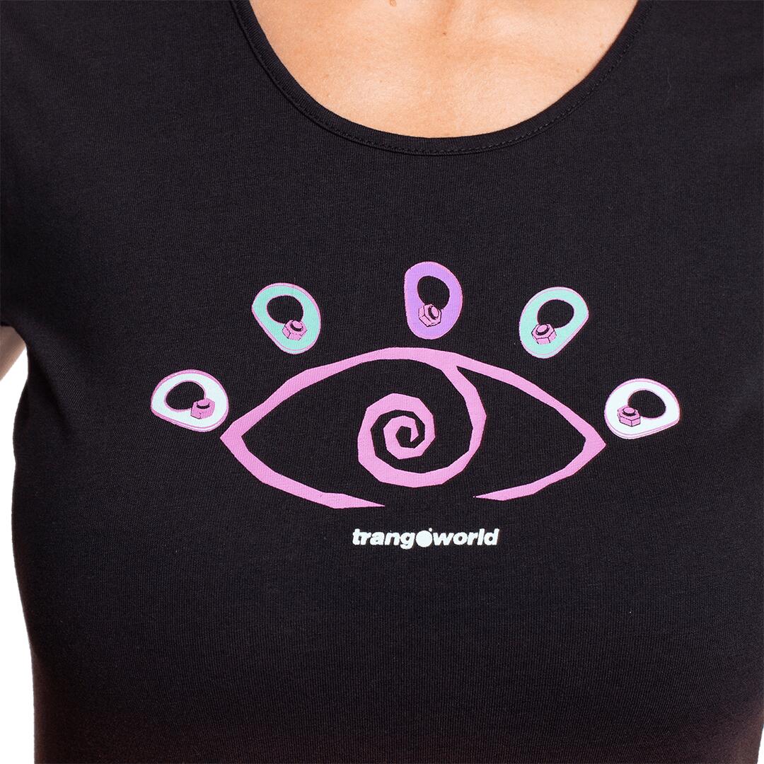Camiseta para Mujer Trangoworld Salba Negro 5/6