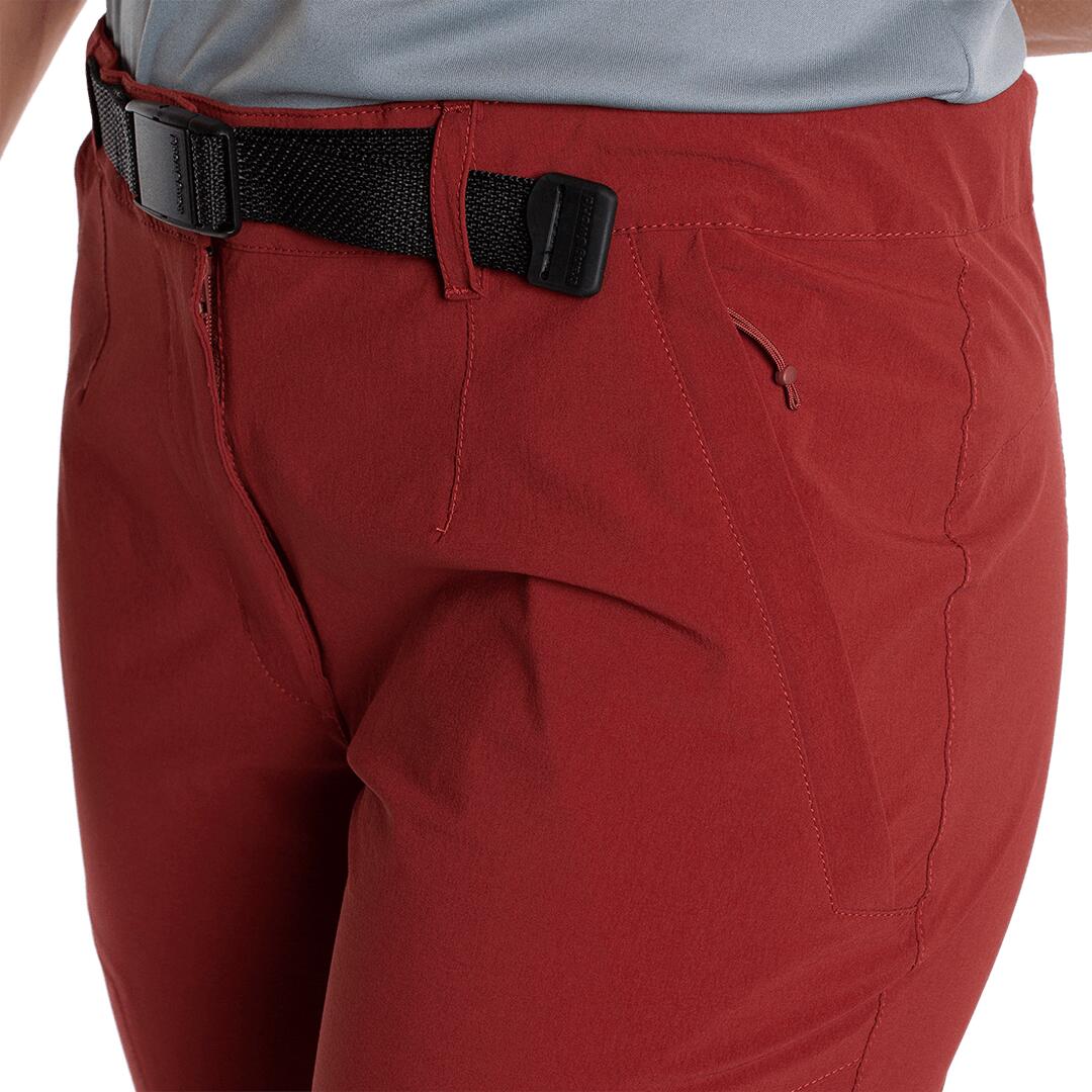 Pantalón para Mujer Trangoworld Shandur th Marrón protección UV+30 5/6