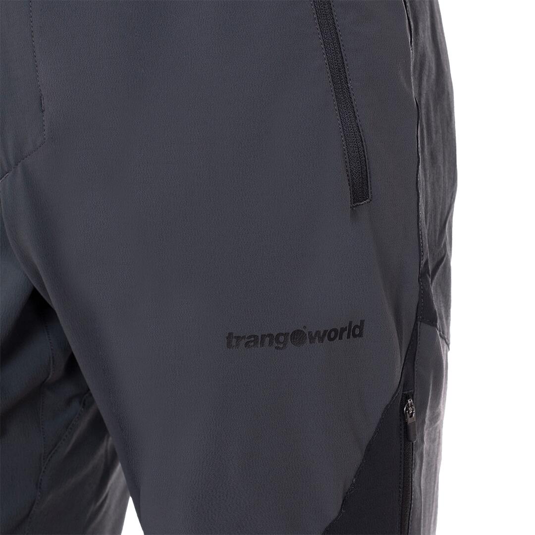 Pantalón para Hombre Trangoworld Muley th Gris/Negro/Negro 2/3
