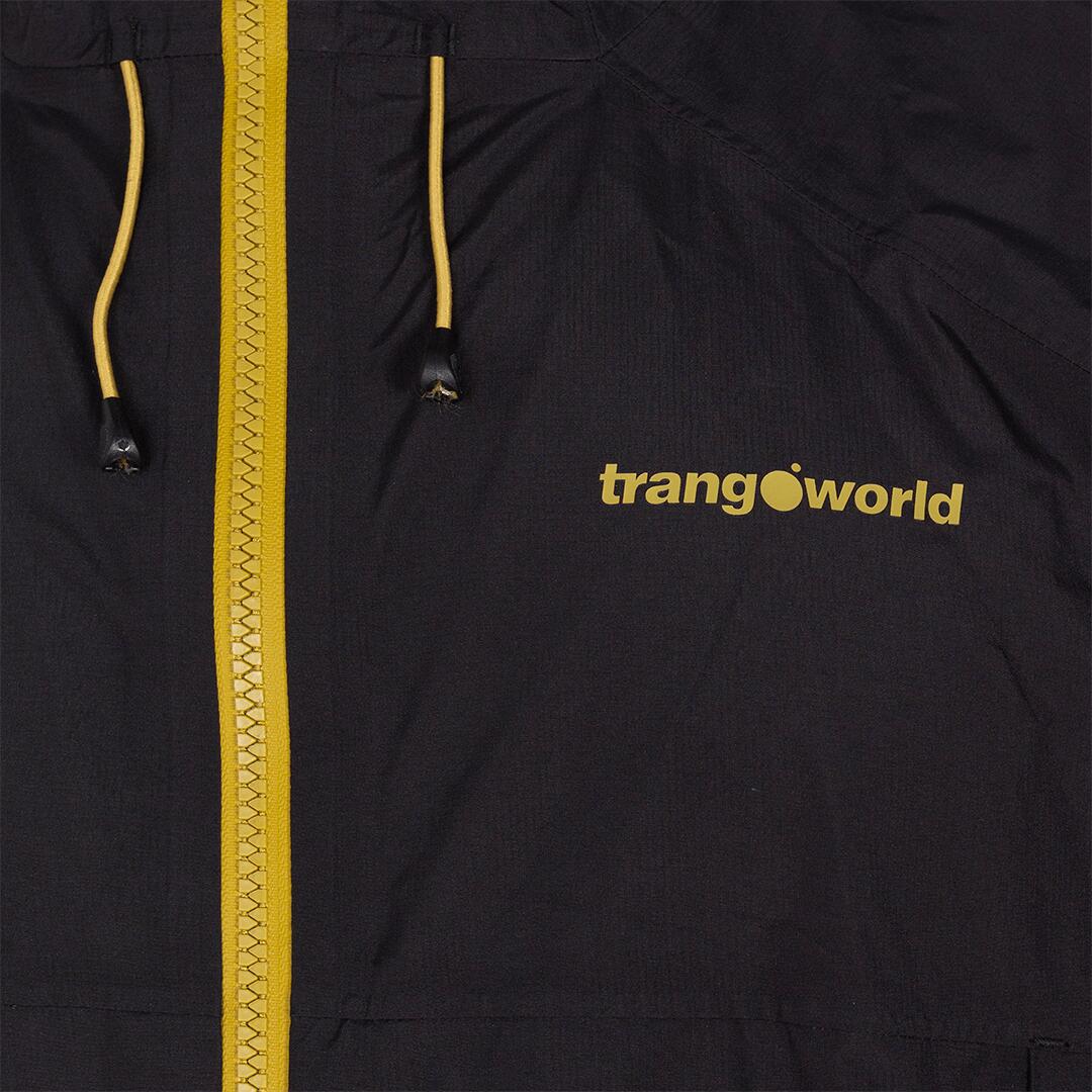 Chaqueta para Hombre Trangoworld Kilimanjaro Negro/Gris Impermeable Transpirable 2/7