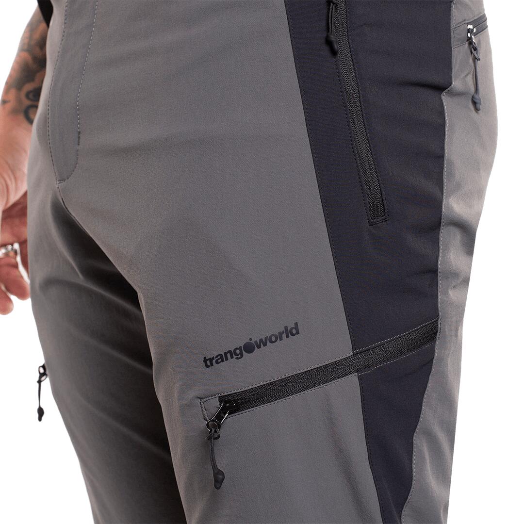 Pantalón para Hombre Trangoworld Krivan th Gris/Negro 6/7