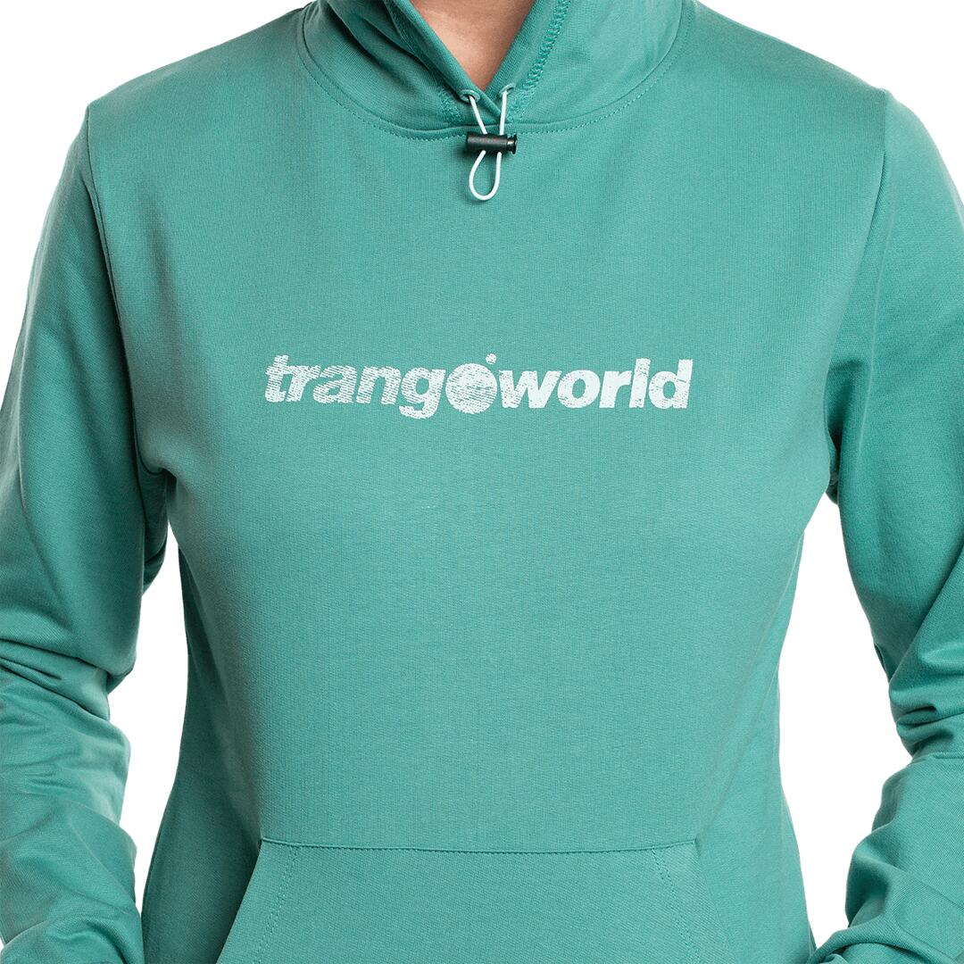 Sudadera para Mujer Trangoworld Sousa Verde 6/6