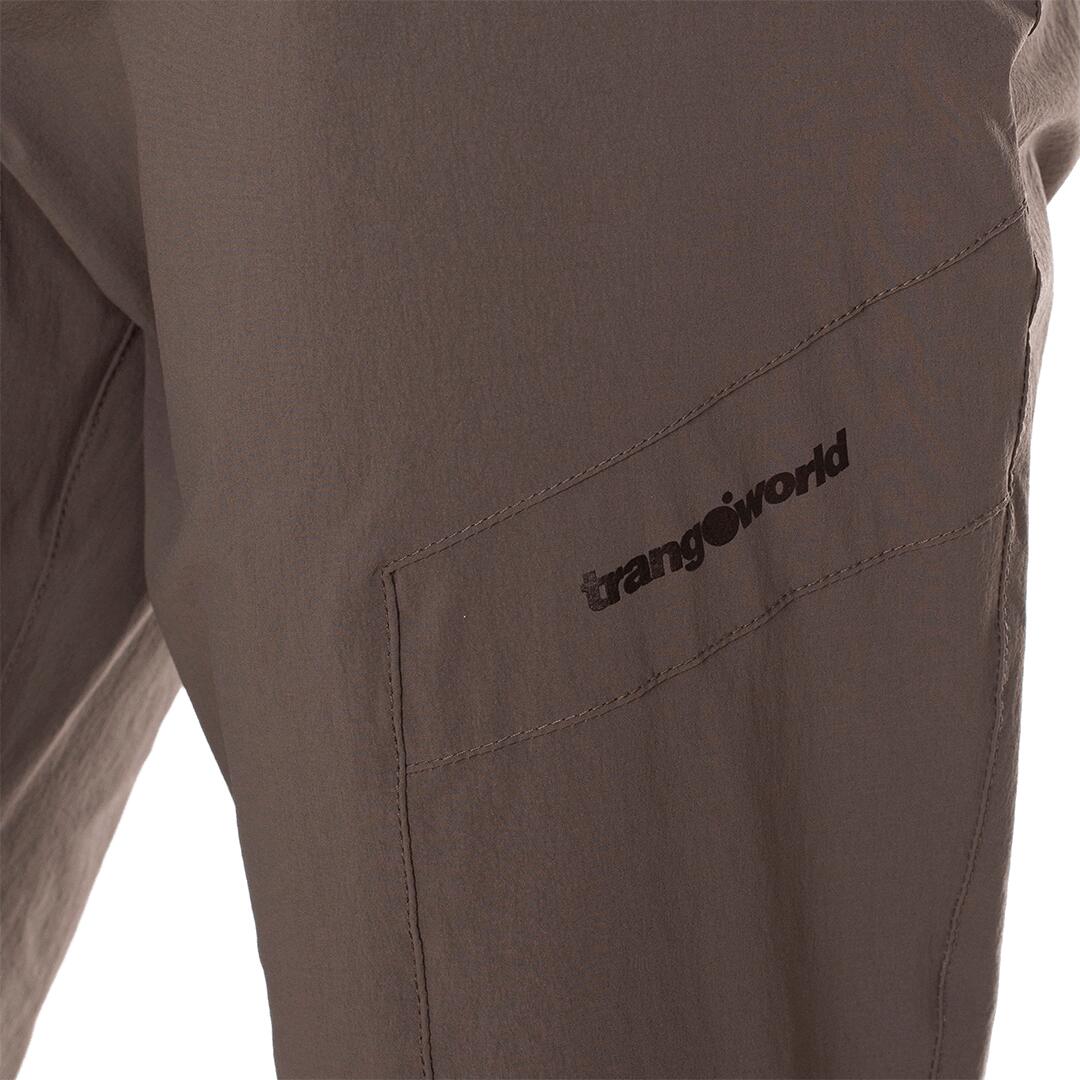 Pantalón para Mujer Trangoworld Shandur th Marrón protección UV+30 2/6