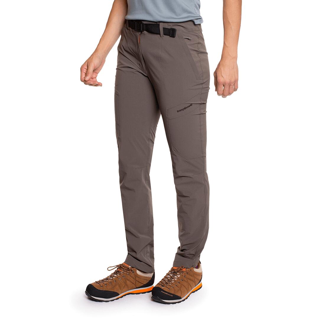 Pantalón para Mujer Trangoworld Shandur th Marrón protección UV+30 3/6