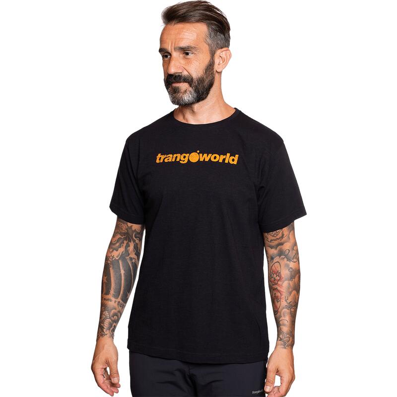 Camiseta de manga corta para Hombre Trangoworld Duero th Negro