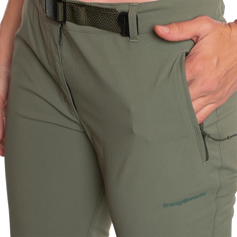 Pantalón pirata para Mujer Trangoworld Youre th Verde