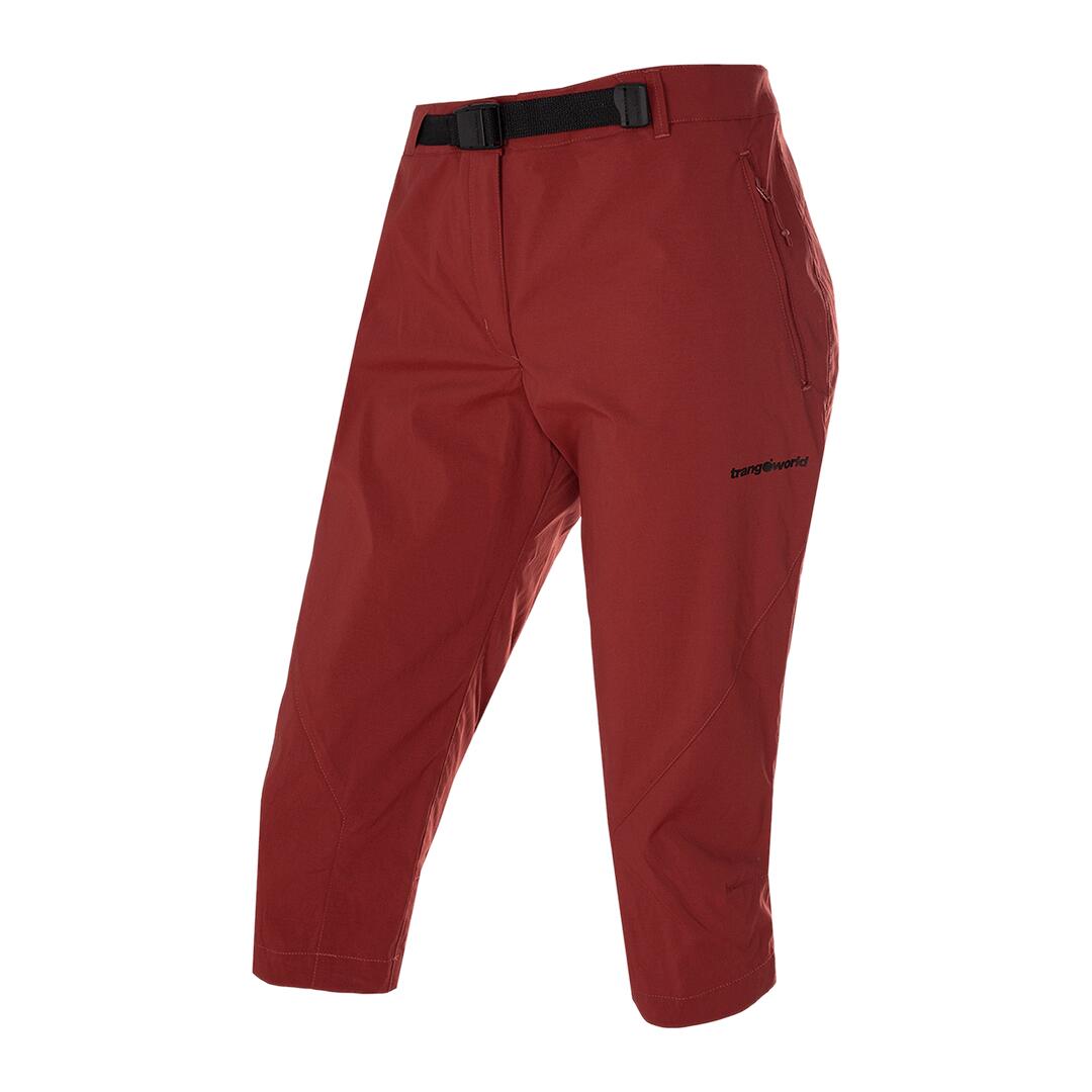 TRANGOWORLD Pantalón pirata para Mujer Trangoworld Youre th Marrón