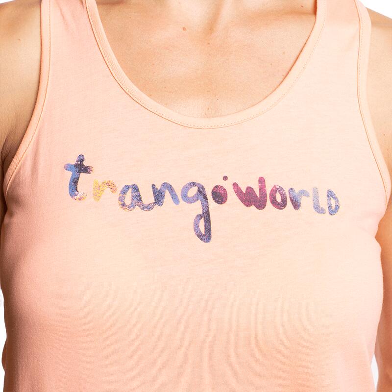 Camiseta de manga corta para Mujer Trangoworld Tierra wm Rosa