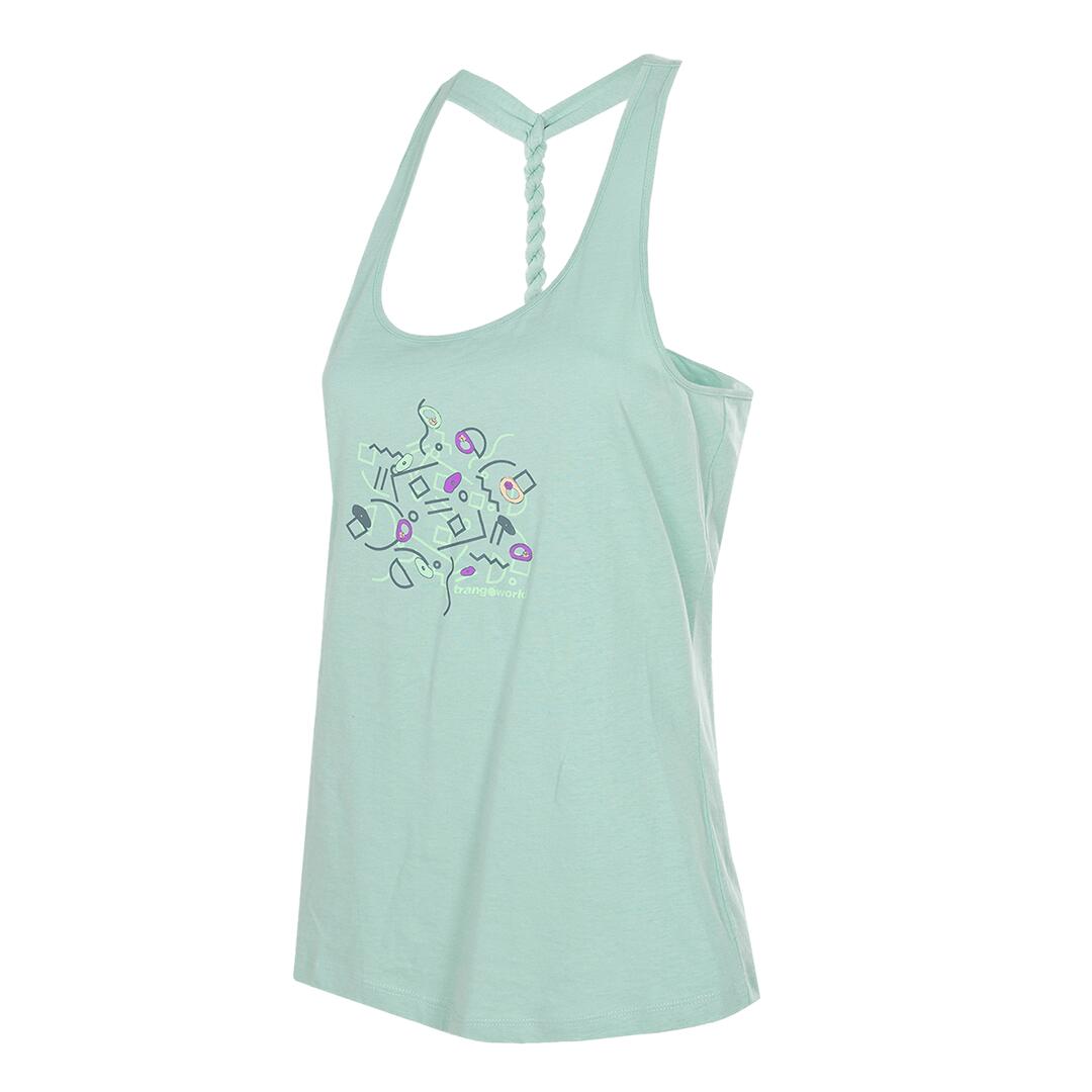TRANGOWORLD Camiseta sin mangas para Mujer Trangoworld Mazin Verde