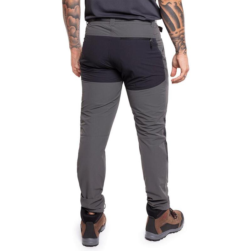 Pantalón para Hombre Trangoworld Drohmo th Gris/Negro