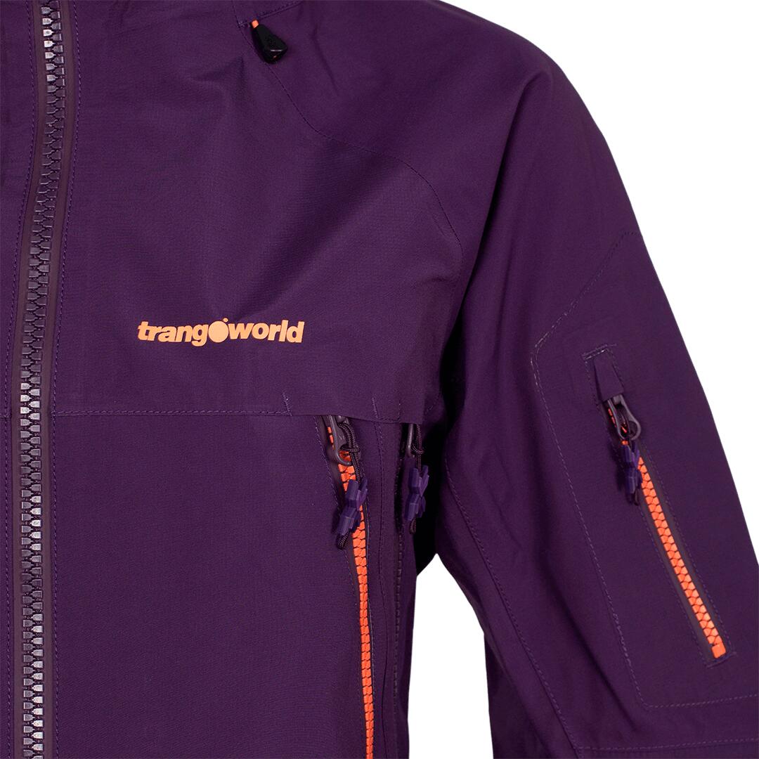 Chaqueta para Mujer Trangoworld Trx2 shell wm pro Morado/Rosa/Negro Impermeable 2/7
