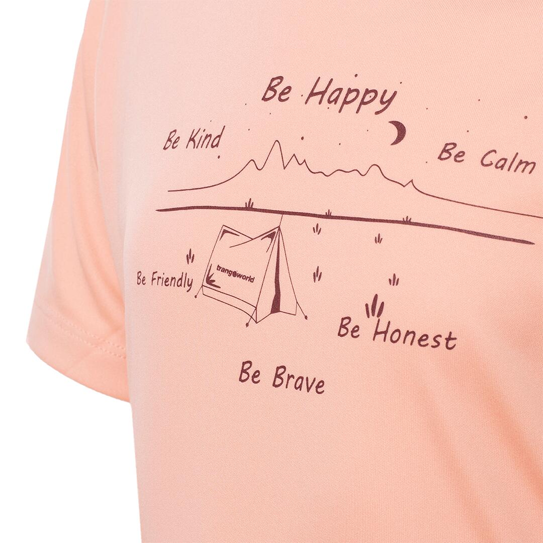 Camiseta para niños Trangoworld Tentow Rosa 2/2