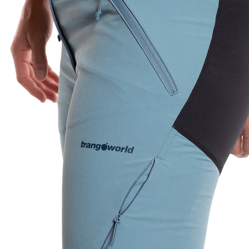Pantalón para Mujer Trangoworld Huayna th Azul/Negro