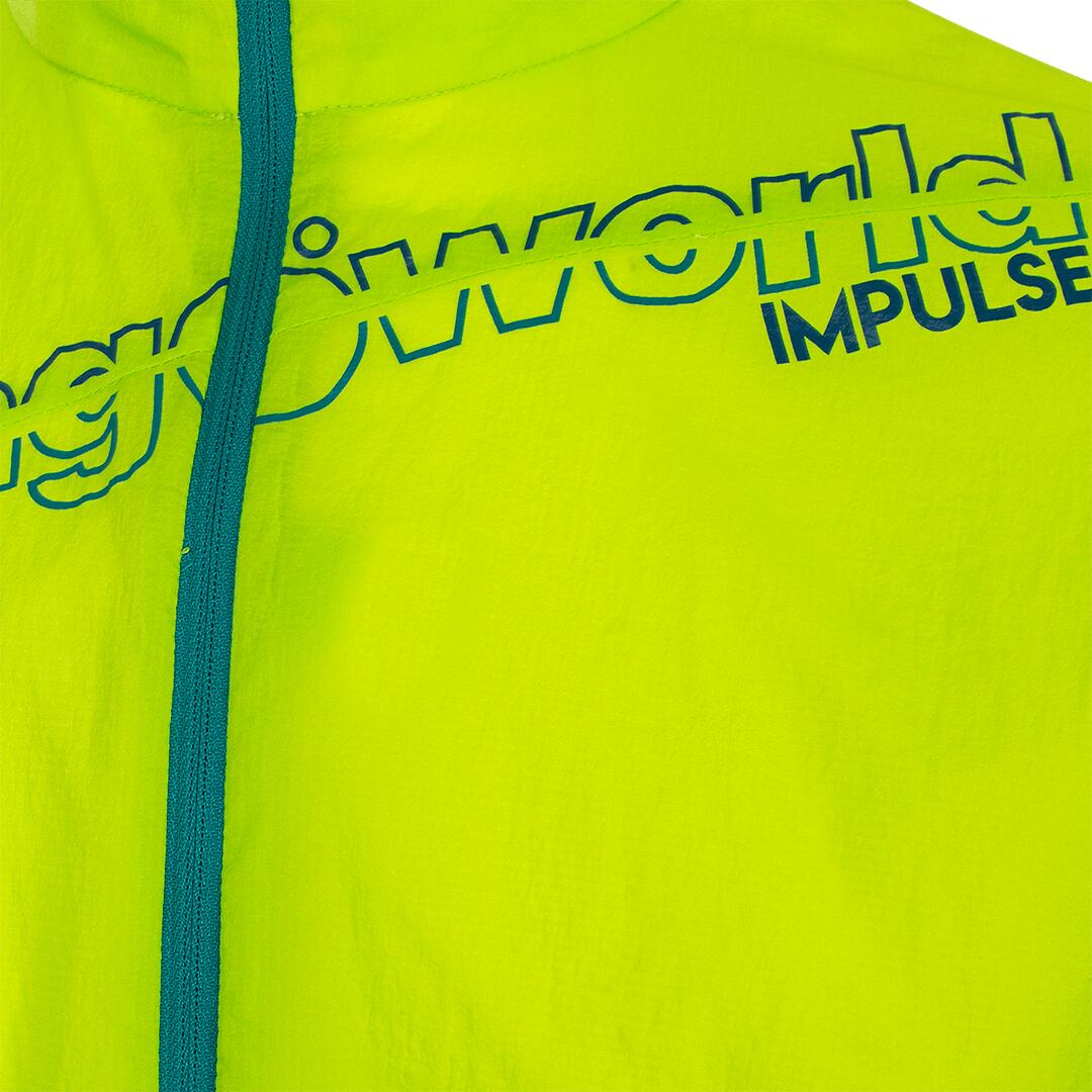 Cortaviento de Trail Running para Hombre Trangoworld Hanlong Verde 2/6