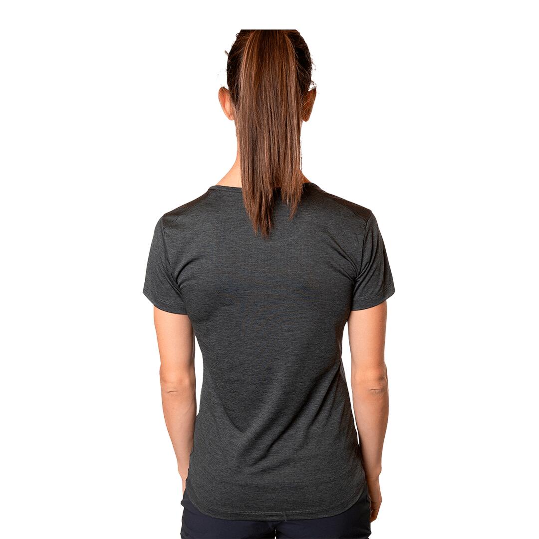 Camiseta para Mujer Trangoworld Rjavina Gris protección UV+30 4/6