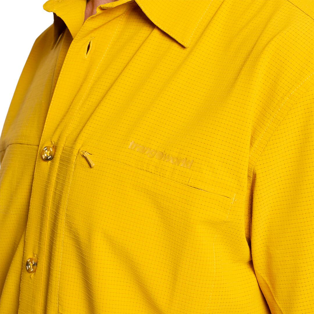 Camisa mangas cortas para Hombre Trangoworld Esera vn Naranja/Gris 5/6