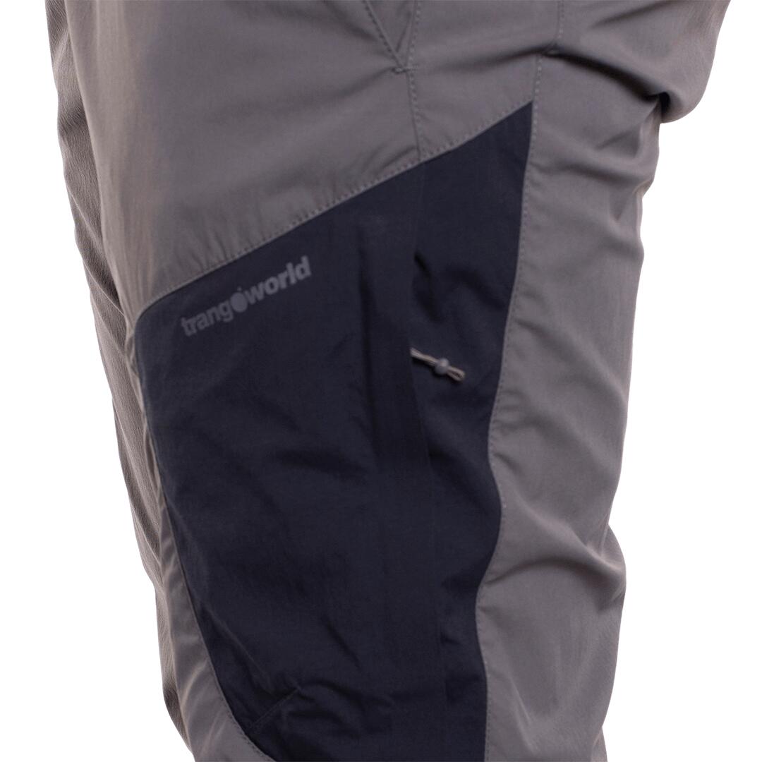 Pantalón para Hombre Trangoworld Cirat Gris/Negro protección UV+30 6/6