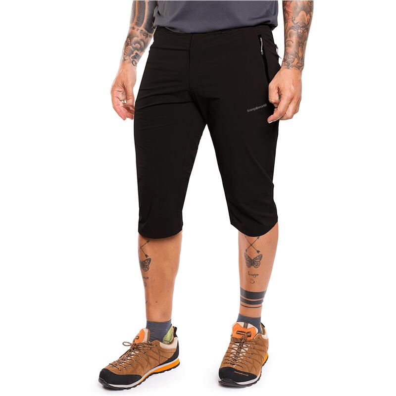 Pantalón pirata para Hombre Trangoworld Siero Negro