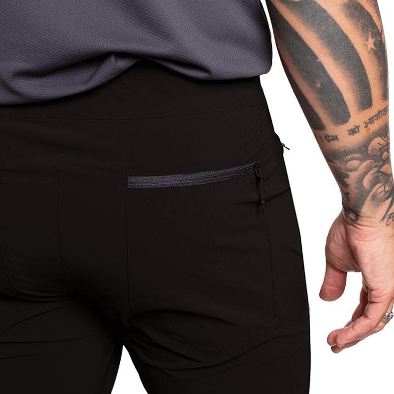 Pantalón pirata para Hombre Trangoworld Siero Negro