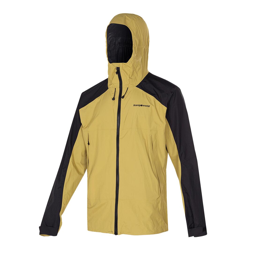 Chaqueta para Hombre Trangoworld Kilimanjaro Naranja Gris Negro Impermeable Decathlon