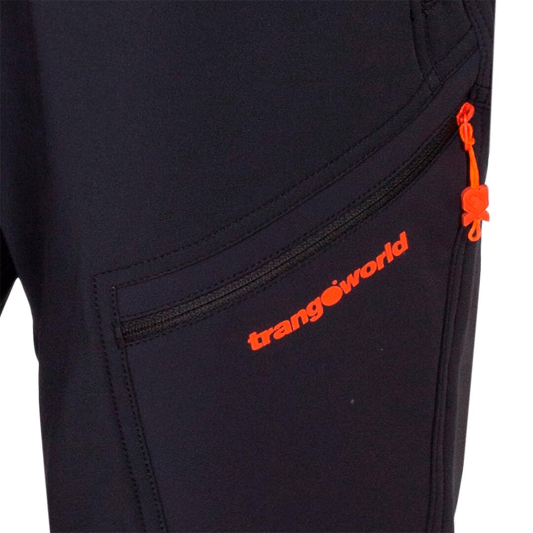 Pantalón para Hombre Trangoworld Trx2 soft pro vd Negro/Negro/Naranja 2/7